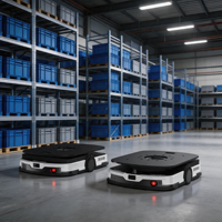 Robot mobile autonome (AMR) de levage automatique pour la logistique d'entrepôt, AGV à haute capacité de charge avec navigation VSLAM