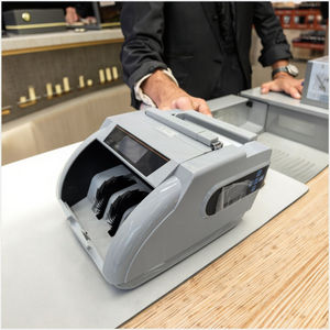 Contador <span class=keywords><strong>de</strong></span> <span class=keywords><strong>Billetes</strong></span> Multimoneda <span class=keywords><strong>de</strong></span> Grado Bancario con Clasificación Automática y Conteo <span class=keywords><strong>de</strong></span> Alta Velocidad para Supermercados - Product Image 4