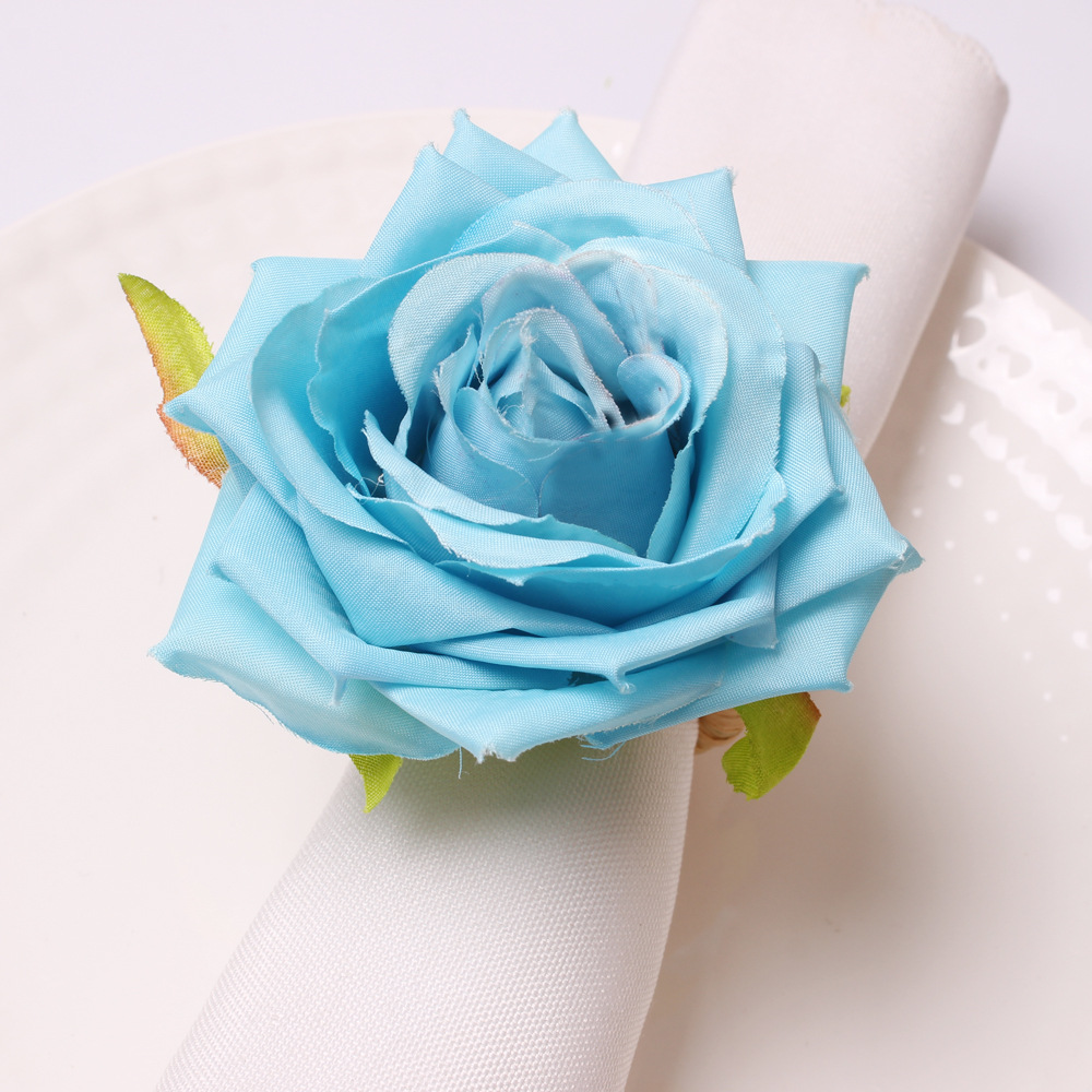 Natural handmade ring blue