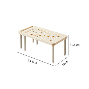 Étagère de rangement pour cuisine, organisateur d'ustensiles de cuisine, étagère de comptoir, évier, support pour casseroles, organisateur d'étagères - Product Image 2