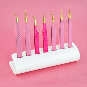 คีมหนีบขนตาปลอม45องศา, แหนบต่อขนตาเพิ่มวอลลุ่มแหนบปลายแหลม - Product Image 1