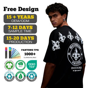 T-Shirt Personalizzate di Alta Qualità 100% Cotone per Uomo e Donna, Stampa del Tuo Marchio, Magliette Grafiche Oversize - Product Image 1