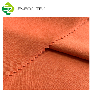 Peso 290 gsm 67% bambu 28% algodão 5% spandex malha tecido de camada dupla para moletons - Product Image 6