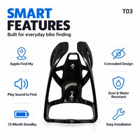 Vélo T03 direct usine avec traqueur Bluetooth intelligent compatible Apple Find My, autonomie de 12 mois, équipement cycliste en gros
