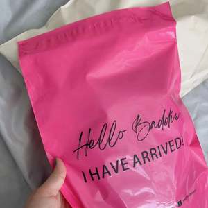 Bolsa de Correo de Plástico Ecológica Biodegradable 100% Negra con Logotipo Personalizado, Bolsas de Envío para Ropa - Product Image 2