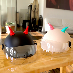 Irondonkey phổ quát Mũ bảo hiểm xe máy chung sừng Cừu phát sáng góc sừng bò thể thao ngoài trời sừng bò trang trí tai - Product Image 3