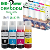 Tinta Sublimasi INK-POWER EPT 544 504 70ML/100ML untuk Printer Epson 544, Tinta untuk EPSON L4150 L4160 L3110 L3150 L3160