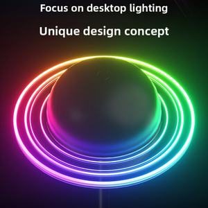 Lampe de table Planète, Veilleuse USB Rechargeable, Lampe de chevet en forme de verre à vin, Décoration 3D Lune, Lumière d'ambiance pour la maison, la chambre, Cadeau - Product Image 6