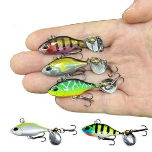 Roman <span class=keywords><strong>en</strong></span> gros Mini Nouveau Tournant Vibrations Spinner Appâts 35mm 7g Sinkin Pêche Leurres Jig - Product Image 3
