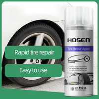 HOSEN Fabricant Produits d'entretien automobile Réparation de pneus d'urgence Mastic de réparation de pneus Spray de patch de pneu Liquide Supplément de réparation de pneus en caoutchouc