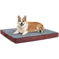 Rectangle chauffant fiable respirant orthopédique haut de gamme confortable matelas doux lit animal de compagnie