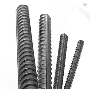 Barra de acero laminada en caliente HRB400 HRB500 Hrb600 4mm 5mm 6mm 8mm 12mm Barra de acero deformada - Product Image 1