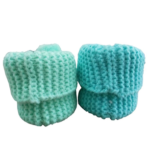 Zapatitos <span class=keywords><strong>de</strong></span> Bebé <span class=keywords><strong>de</strong></span> Algodón <span class=keywords><strong>de</strong></span> Lujo Personalizados, Calcetines <span class=keywords><strong>de</strong></span> <span class=keywords><strong>Lana</strong></span> para Recién Nacidos, con Pompones, Invierno, Tejidos, Casuales y Lindos - Product Image 3