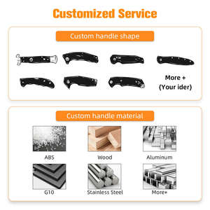 Cuchillo plegable táctico para exteriores, cuchillo plegable portátil de supervivencia para acampar, cuchillo de bolsillo plegable Edc - Product Image 5