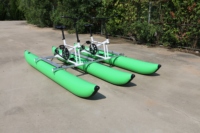 Scooter aquatique, modèle deux places, équipement de divertissement aquatique, pédalo gonflable deux places