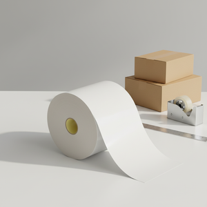 Rollo de Etiquetas Adhesivas de PP Impermeables para Uso Industrial, Forma Oblonga, Impresión UV y Flexográfica, Se Aceptan Pedidos Personalizados - Product Image 3