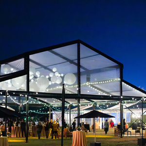Portable Folding Party <b>Tent</b> Pop Up <b>Canopy</b> Clear Glass Modern Carpas Para Eventos Waterproof Wedding <b>Tent</b> For Courtyard Events - Product Image 4