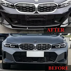สปอยเลอร์กันชนหน้ารถยนต์ สำหรับรถยนต์ซีรีส์ 3 รุ่น G20 G21 325i 330i M340i Lci M-Sport ปี 2023-2025 อุปกรณ์ตกแต่งรถยนต์ - Product Image 3