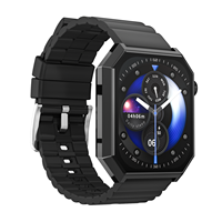 TFT écran tactile montre intelligente surveillance du stress Fitness Tracker réveil Pro sommeil bande de silicone boussole calendrier réponse appel