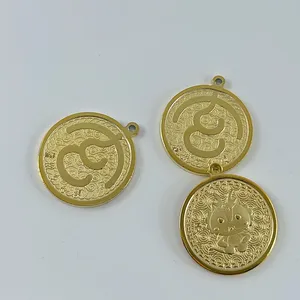 Monedas de dragón características chinas personalizadas, monedas conmemorativas de animales del zodiaco y dragón Fénix para regalo