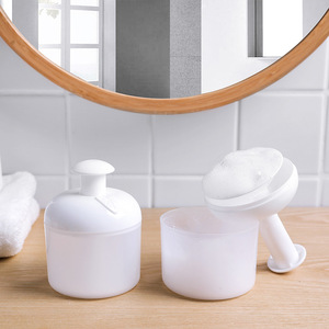 Dispositivo Manual para Espumar Limpiador Facial, Cepillo de Limpieza Facial Blanco para Limpieza Profunda - Product Image 2