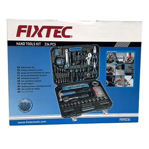 Juego de Herramientas Manuales FIXTEC de Alta Resistencia, 234 Piezas, Multifunción, Kit de Reparación para Hogar y Auto, Caja de Herramientas FHTK234 - Product Image 6