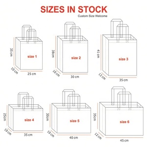 Sacs à provisions personnalisés personnalisés en tissu recyclable Vente en gros Promotionnel Pp Non Tissé Fabricants Sacs Tnt - Product Image 3