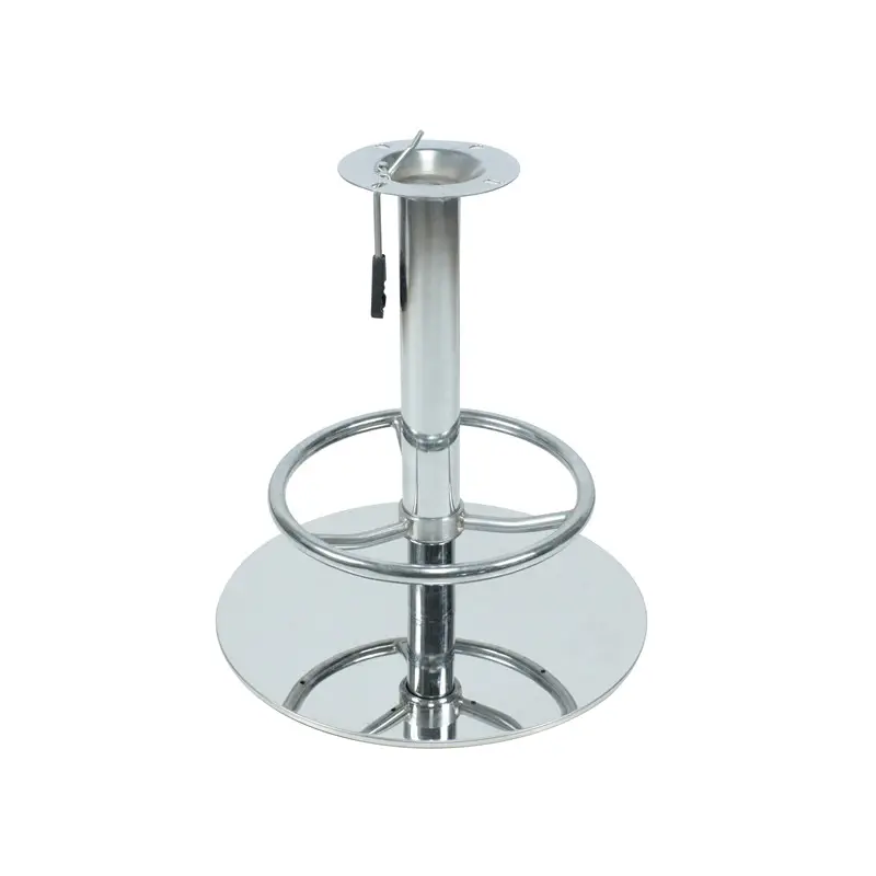 Fantian FT-BY034 métal pivotant ascenseur rondes en acier inoxydable base de tabouret de bar pour bar tabourets