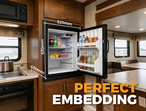 Refrigerador Portátil para Auto ICECO, Compresor de 12V/24V CC, Congelador para Auto -20°C ℃ ~+20 ℃   Para Camionetas RV de Camping - Product Image 6