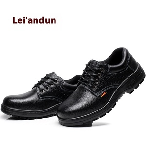 <span class=keywords><strong>Zapatos</strong></span> de Seguridad para Hombre, Calzado de Trabajo de Cuero de Vaca, Resistente al Desgaste, Punta de Acero, <span class=keywords><strong>Invierno</strong></span>, Cuatro Estaciones - Product Image 1
