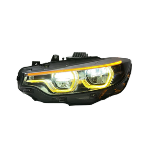 Pieza de Repuesto para Automóvil <span class=keywords><strong>BMW</strong></span> Serie 4 F32 M4 F82 F80 2013-2017 V3, Luces Diurnas Tricolor Amarillo, Blanco y Rojo, Nuevo Diseño Estilo Ikon - Product Image 3