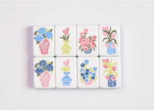 Fichas de Mahjong Americanas Personalizadas de Diseño Moderno y Lujoso, Impresas en Cuatro Capas, para Entretenimiento de Ajedrez y Cartas - Product Image 4