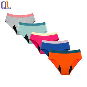 Ropa Interior Menstrual de Algodón para Adolescentes, 40 ml, Bragas Menstruales para Niñas, Flujo Abundante, a Prueba de Fugas, Protectoras, para la Primera Menstruación - Product Image 6