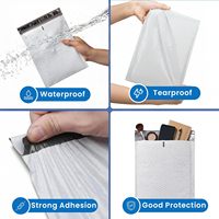 Adhésif Express expédition postale sacs en plastique pour courrier sac personnalisé Poly Mailers logistique sac d'expédition