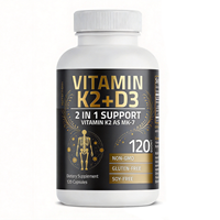 Disesuaikan tanpa GMO kuat fungsi kesehatan otot tulang dukungan imun mudah untuk swallow formula vitamin kapsul suplemen