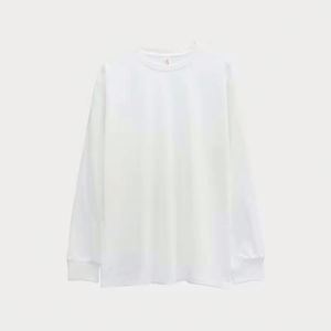 เสื้อสเวตเชิ้ตแขนยาวทรงโอเวอร์ไซส์สำหรับผู้ชาย ผ้าคอตตอนหนา 250 กรัม คอวี แขนจั๊มพ์ พิมพ์โลโก้ตามสั่ง สำหรับฤดูใบไม้ร่วง - Product Image 4