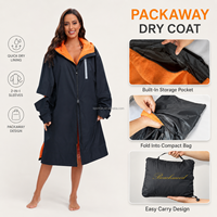 Nouvelle conception de veste de surf unisexe à séchage rapide avec manches amovibles, doublure en microfibre et capuche