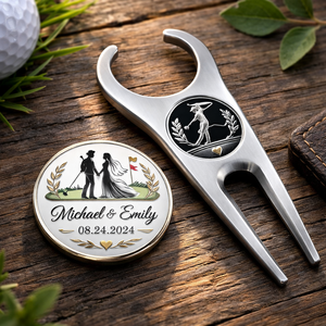 Marcador <span class=keywords><strong>de</strong></span> Pelota <span class=keywords><strong>de</strong></span> <span class=keywords><strong>Golf</strong></span> Personalizado al por Mayor, <span class=keywords><strong>de</strong></span> Esmalte Suave o Duro, con Grabado Láser <span class=keywords><strong>de</strong></span> Tigre, con Clip - Product Image 5