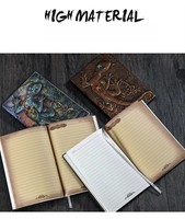 Carnet A5 à couverture rigide, 100 feuilles, motif lézard mignon, incrustations de pierres précieuses, style vintage, NAD16, idéal pour offrir en cadeau, vente en gros