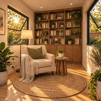 Cabine de lecture préfabriquée pour jardin, espace privé et calme avec lumière naturelle, intérieur confortable et design gain de place
