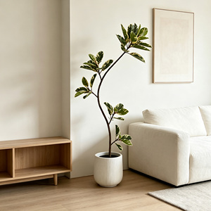 Large Artificial Ficus Tree Indoor Decor Giant Variegated Banyan <strong>Plant</strong> for Hotel Villa Commercial Landscape - Product Image 4