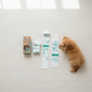 Bolsas Biodegradables para Excremento de Perro OEM ODM con Dispensador, Bolsas Extra Gruesas y Resistentes a Fugas para Perros - Product Image 1