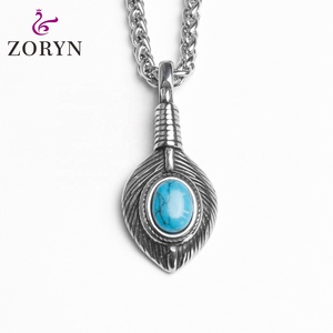 Colgante de Manos en Oración de Acero Inoxidable, Joyería Religiosa Cristiana Gótica Punk Vintage Bohemia de Acero de Titanio para Hombres y Mujeres - Product Image 4