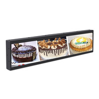 Rak Display Layar Bar 8.8 15.1 19 21 23 24 28 35 37 43 48 88 Inci/ Layar Bar Monitor Edge Display/ LCD Bar