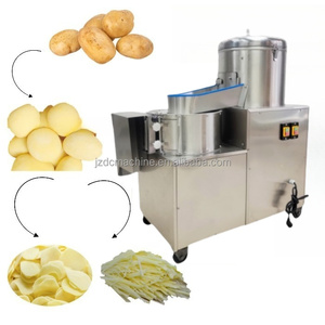 Machine à éplucher les pommes de terre expérimentée et efficace <span class=keywords><strong>2</strong></span>-en-1 Machine à dessiner et à laver les carottes Machine de ligne de traitement des légumes - Product Image 5