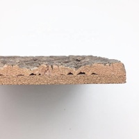 Revêtement mural multifonctionnel en liège naturel Virgin Bark, design Art Déco, 30x30cm, pour décoration intérieure