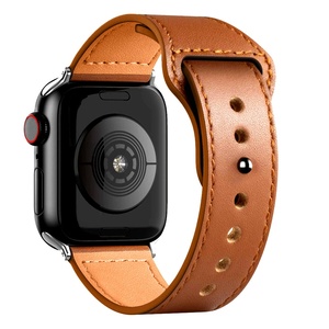 Correa de Cuero Genuino de Primera Calidad Upro Luxury para Reloj Apple, Correa de Reloj de Lujo de 44 mm, 45 mm, 42 mm, Correa de Reloj de Moda para iWatch - Product Image 5