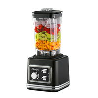 Robuuste, snelle blender met laag geluidsniveau, multifunctionele sapcentrifuge, mixer, 2L fruitmixer, keukenmachine, smoothieblender