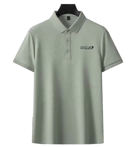 LOW MOQ Customized in various sizes, with printing or embroidery, outdoor short-sleeved golf anti-bacterial cool POLO shirt