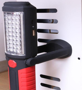 Nhựa từ làm việc đèn có thể sạc lại có thể gập lại 36 + 5LED kiểm tra làm việc ánh sáng với móc - Product Image 5